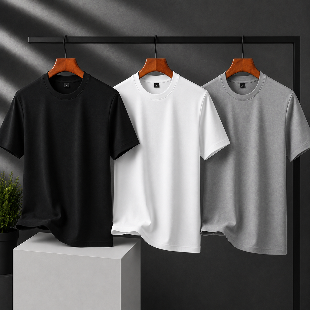 Basik - Essential Tee | 3-Pack