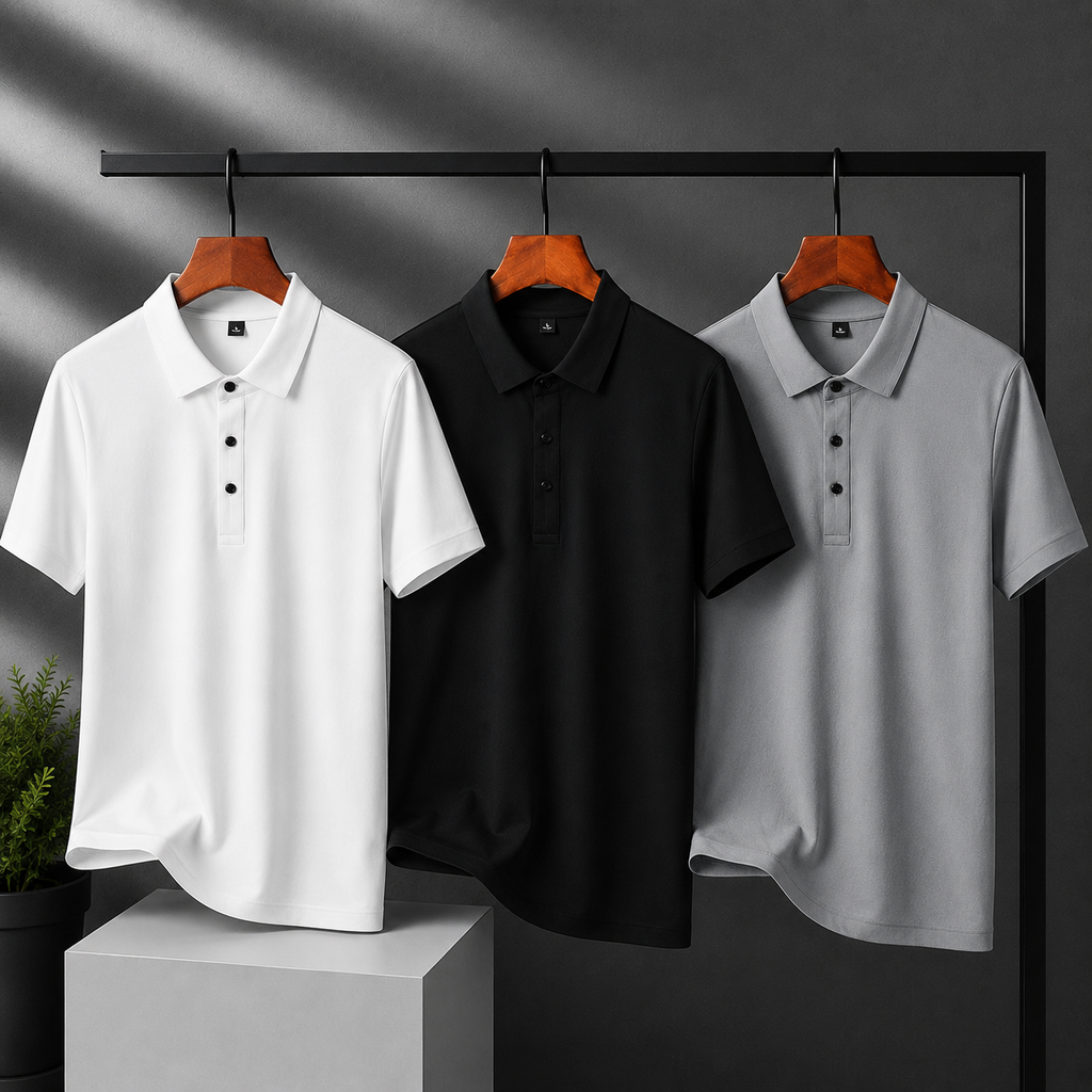 Basik - Signature Polo | 3-Pack